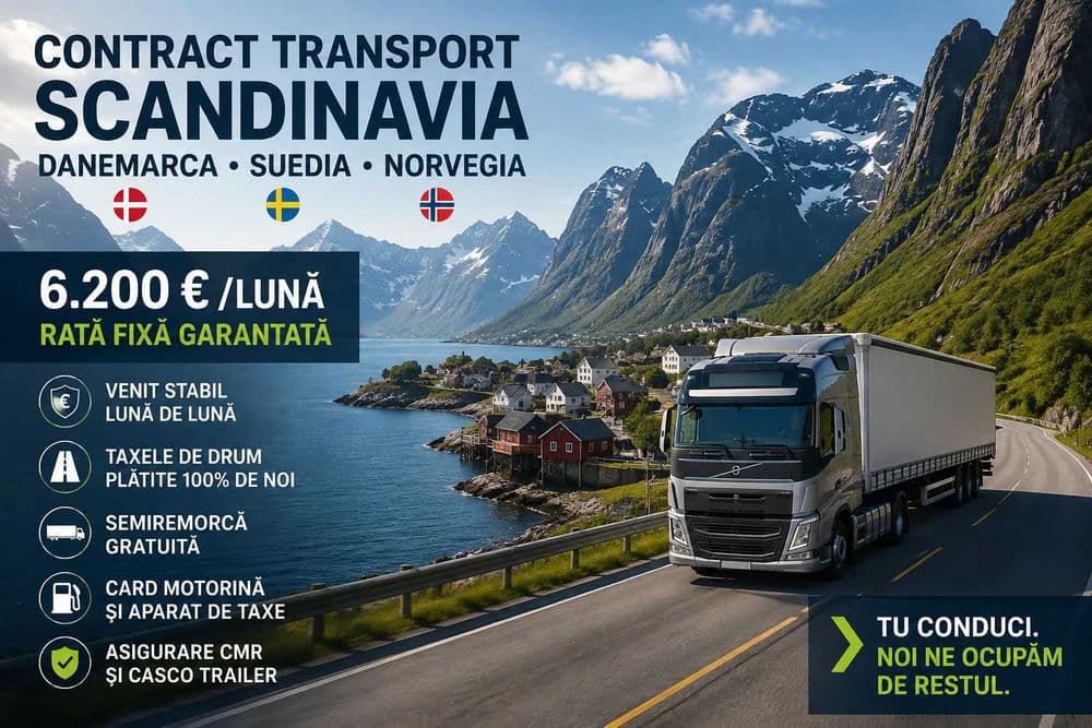 Dispecer și șofer de camion discutând strategii de optimizare a rutei (Sursă: Servicii transporturi - Cele mai rentabile oferte | OLX.ro)